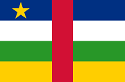  The flag of CAR