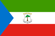  The flag of Equatorial Guinea