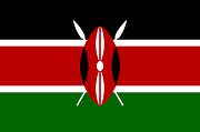  The flag of Kenya