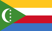 The flag of Comoros