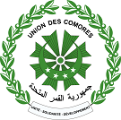 The coat of arms of Comoros