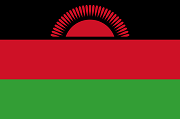 The flag of Malawi The flag of Malawi
