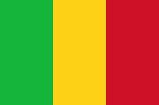 The flag of Mali The flag of Mali