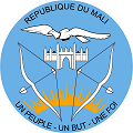 The coat of arms of Mali The coat of arms of Mali