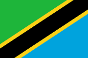 The flag of Tanzania