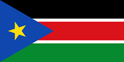  The flag of South Sudan