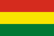 The flag of Bolivia The flag of Bolivia