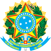 The coat of arms of Brazil