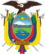 The coat of arms of Ecuador