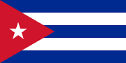  The flag of Cuba
