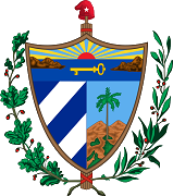 The coat of arms of Cuba