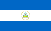 The flag of Nicaragua The flag of Nicaragua