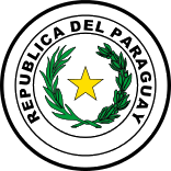 The coat of arms of Paraguay