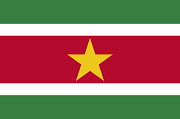  The flag of Suriname