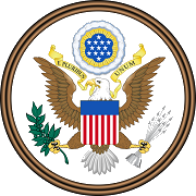 The coat of arms of USA