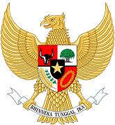 The coat of arms of Indonesia