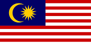  The flag of Malaysia