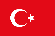  The flag of Turkey
