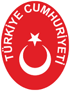 The coat of arms of Turkey