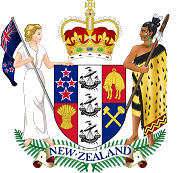 The coat of arms of New Zealand The coat of arms of New Zealand