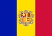  The flag of Andorra