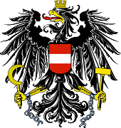 The coat of arms of Austria