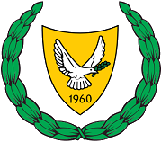 The coat of arms of Cyprus