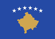 The flag of Kosovo The flag of Kosovo