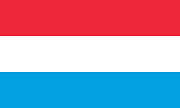 The flag of Luxembourg