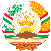 The coat of arms of Tajikistan